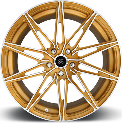 Golden 1-PC 18 19 Inch Forgiato Leggio Rim Custom Per Ruote Maserati