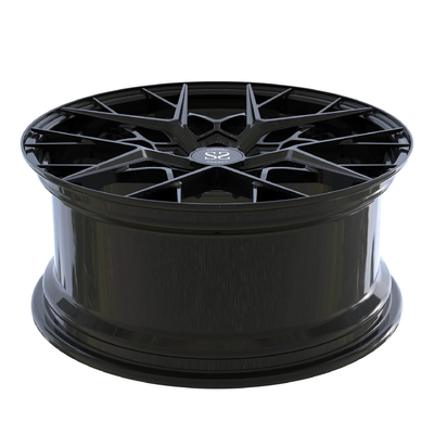 Il barilotto concentrare ha forgiato gli orli automatici dell'automobile di Matte Black RS3 del disco di ruote di 2 pezzi