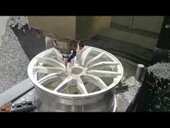 Porsche Matte Black Customized Design A6061 una ruota di 1 pezzo per l'automobile di lusso