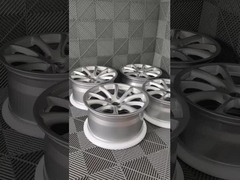 Gloss Silver Custom 1-PC Cerchi Forgiati Per Porsche 991,996