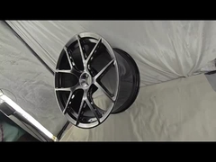 Centrale 20x9.5 e 21x12 Ringi di satin nero forgiato