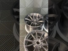 Cerchioni forgate in grigio spazzolato