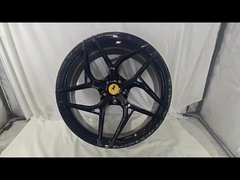 Satin Black 1-PC Rims forgiati 20
