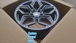 Cerchi forgiati 1 pezzo stile Vossen