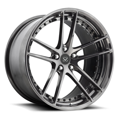 21 pollici Hyper Silver 1PC Forgiato Auto Rims per ruote Tesla Custom Luxury Rims