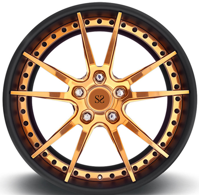 Per Rs4 Rims 18 19 20 21 22 Inch 2-PC Forgiato Leghe Custom Wheels