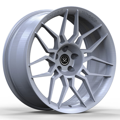 La lega di alluminio di Matt Silver Audi Forged Wheels 6061-T6 borda 20inch per Audi Rs 6