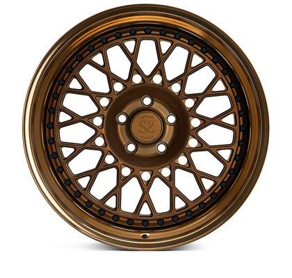 Lo stile di Vossen 3 pezzi ha forgiato le ruote che 20inch ha lucidato il bronzo per gli orli di lusso dell'automobile