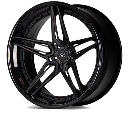 3 il nero di lucentezza delle ruote forgiato stile 19inch di Vossen del pezzo per gli orli di lusso dell'automobile