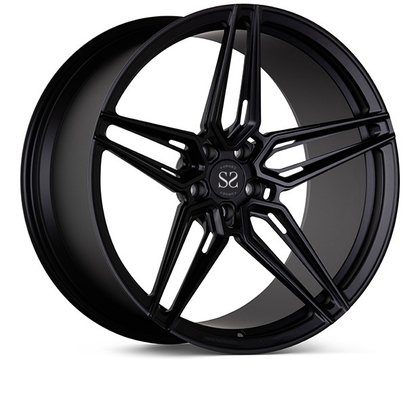 Il nero di lucentezza delle ruote forgiato stile 24inch di Vossen di 1 pezzo per gli orli di lusso dell'automobile