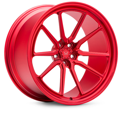 Candy Porsche piano rosso ha forgiato l'automobile delle ruote 24inches su misura per l'automobile della GT
