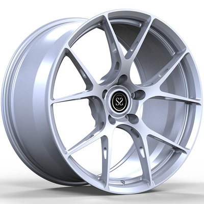 1 pezzo di 19x10 5x114.3 ha forgiato le ruote 45ET 5-Spoke Matt Silver Alloy Rims For che Lexus È