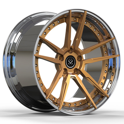 2 pezzi 20inch hanno forgiato i cerchioni vacillati per BMW M4 F82 concavo