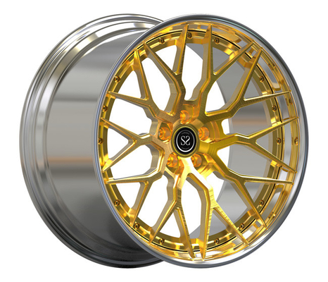 Vacillato 2 pezzi 21x10 ha forgiato le ruote la parte posteriore della parte anteriore 22x12 che ha lucidato Ferrari 812 orli