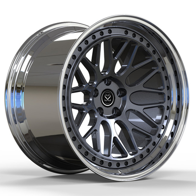 20inch vacillato 20X9.5 20X10.5 ha forgiato le ruote di 2 pezzi per il labbro fatto un passo GTR di Nissan