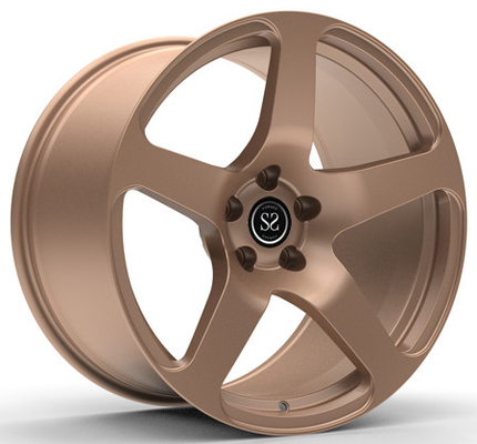 Monoblock le ruote di 1 pezzo ha forgiato gli orli per il bronzo scuro concavo della GT 19inch del mustang