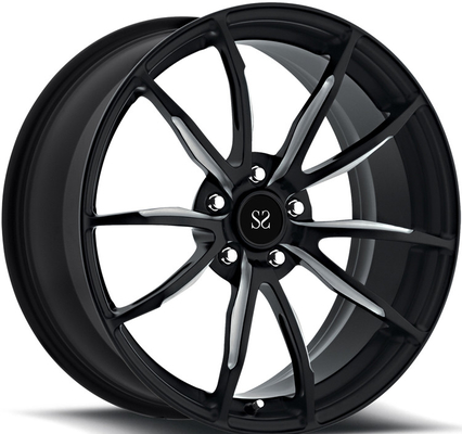 Monoblock 1 pezzo ha forgiato le ruote degli orli per il bronzo scuro concavo della GT 19inch del mustang