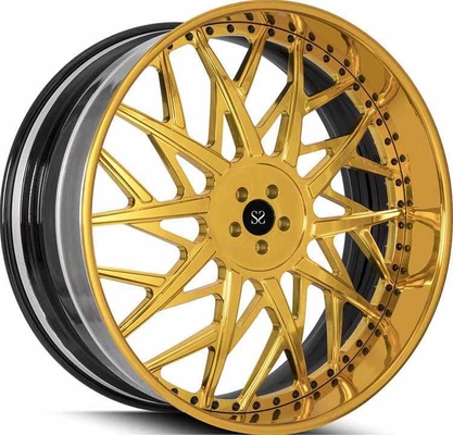 3PC su ordinazione ha forgiato le ruote della lega di alluminio 18 19 20 21 22 orli dell'automobile per Nissan A6061 GTR