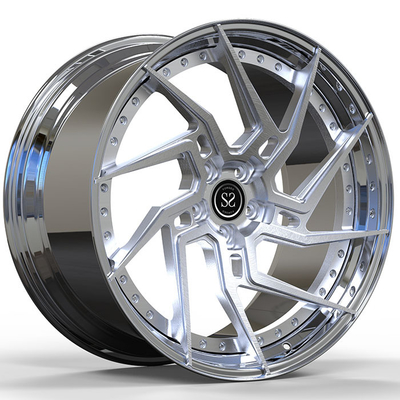 2PC su ordinazione ha forgiato le ruote 8.5Jx21 ET25 10Jx21 ET41 5x112 66,6 degli orli per BMW 640 620 630