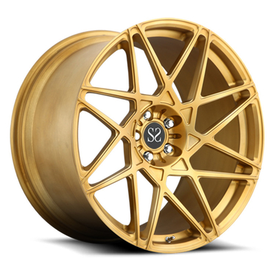 L'oro su ordinazione 1 pezzo ha forgiato le ruote VOLKSWAGEN TOUAREG II 21x10 5x120