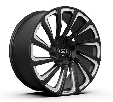 ruote forgiate della classe di Matte Black Milled Mercedes Benz G degli orli di Monoblock di 23inch 23 x 11
