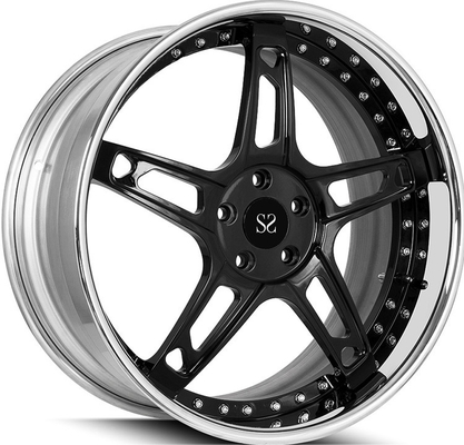 La lega forgiata su ordinazione di Audi S5 2PC borda 20x11 -15ET 5x112