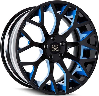 Il nero 3PC di lucentezza ha forgiato gli orli 19x9 e 19x10.5 della lega di alluminio per Mercedes Benz E200