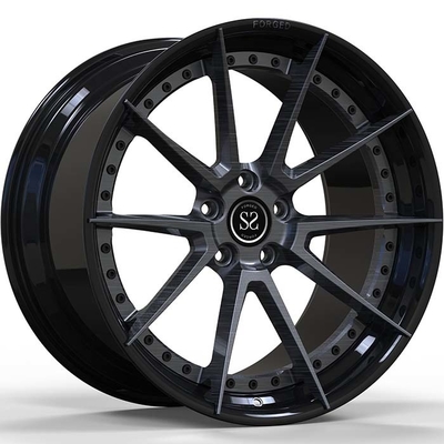 20 e 22 2PC su ordinazione hanno forgiato la lega di alluminio bordano il RINGIOVANIMENTO DEL VISO del TESLA MODEL X di Grey Face For