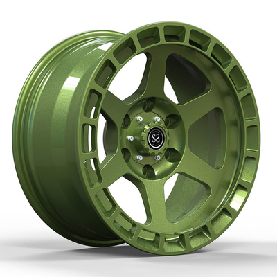 1-PC su ordinazione ha forgiato la lega di alluminio borda il verde militare di CADILLAC XT6 C1XX 21x8.5 6X120