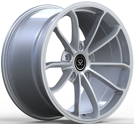 Matt Siver 1 PC Rings in lega di alluminio 7.5Jx18 ET35 e 8.5Jx18 ET46 per ALPINE A110