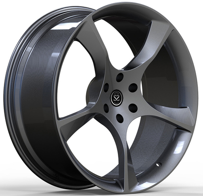 Fabbricazione su misura 2PC Rims Mk7.5 19x8.5 Gloss Gun Metal Machined Face