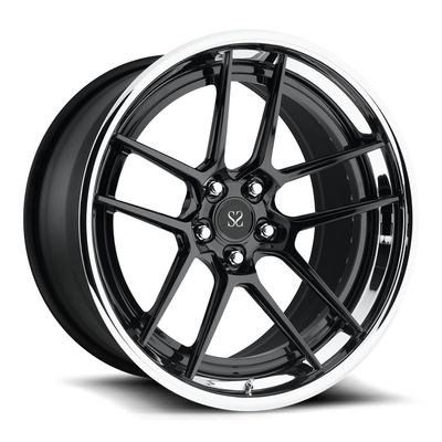 2PC lucidato in lega forgiata Rims personalizzati 20 21 22 pollici 5x112 per ruote GLS