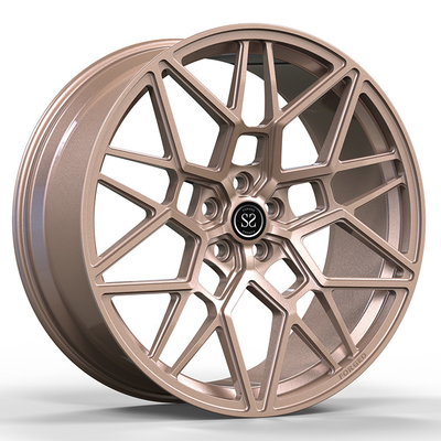 6x135 5x139.7 4x4 Cerniere personalizzato Bronzo lucido 23 pollici per Lincoln Navigator IV