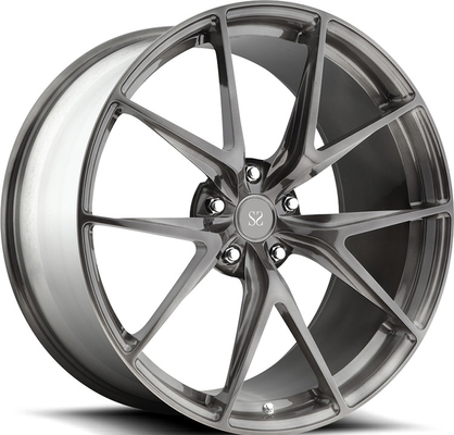 Per BMW M2 5x120 Maschera d'argento faccia 18 19 20 21 22 pollici 1 PC Forgiato Leggio ruote personalizzate