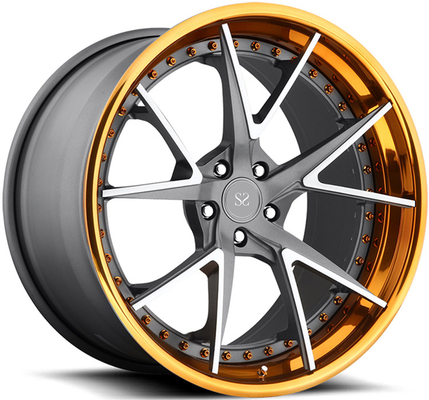 Cayman Rims 18 19 20 21 22 pollici 3-PC Forgiato Leggio ruote personalizzate