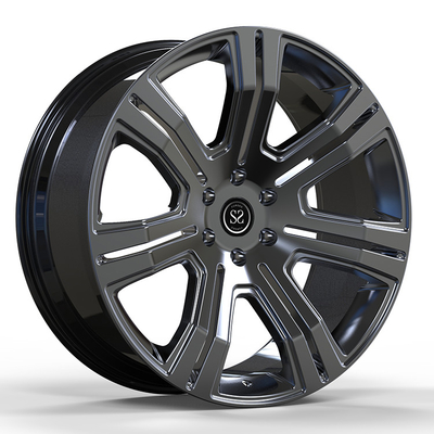 Hyper Black 24X10 6x139.7 Cerchi in lega personalizzati per Lexus Lx600