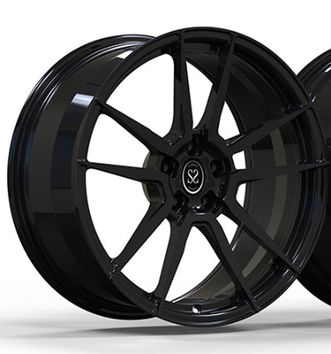 BMW M3 G80 (2022) Nero lucido 20x9.5 e 21x10.5 Legatura di alluminio forgiata su misura da 1 PC