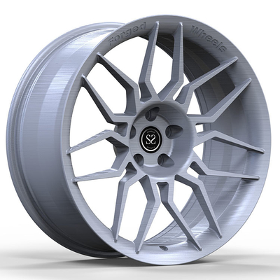 Audi Q6 2022 21x9.5 Gloss Silver Custom Forged 1-PC Forged Rim