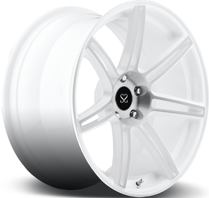 18 19 20 21 22 23 24 pollici monoblocco per CLS 350 ruote Leggio di alluminio forgiato personalizzato cerchi in bianco stile