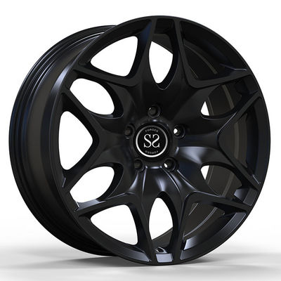 VW ID Buzz Custom Forgiato 2-PC Rims 22x9.0 e 22x10.5 Satin Nero