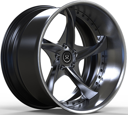 5x115 20x11.5 e 20x12 ruote forgiate su misura da 2 pezzi per Doge Challenger