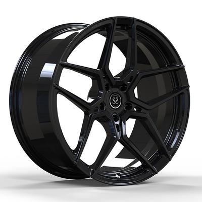 21x9.0 21x10 5x120 ruote forgiate nero lucido per Tesla Model X