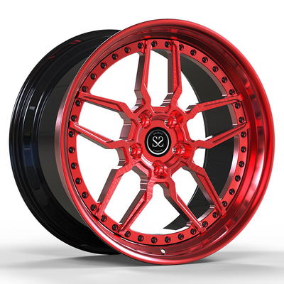 19x10 ET25/19x12ET20/5x114.3/60.1 2 pezzi di ruote forgiate Disco rosso personalizzato per Toyota Supra