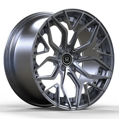 Satin Gun Metal 18x9.5 e 18x10.5 Forgiato su misura 2-PC Rim per il 2010 E92 M3