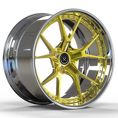 20x9.5 e 21x11.5 Cerchi personalizzati in 2 pezzi per Mercedes AMG GTS 2015