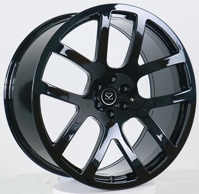Toyota LC300 Ruote forgiate su misura Gloss Nero 18x9 ET+25 PCD 6x139.7 CB 95.1