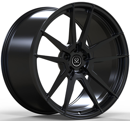Misura forgiata nera delle ruote 20X10.5 5X112 PCD del doppio 5 raso del raggio a Auid RS3