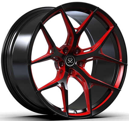 Il nero su ordinazione di lucentezza ha forgiato il modello di Romeo Giulia 20x9.5 20x11 5x110 Bolt dell'alfa degli orli di Monoblock