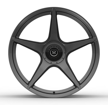 Cerchi forgiati su misura in Gun Metal Satinato 21x9.5ET+32/22x12ET+27 per Ferrari SF90