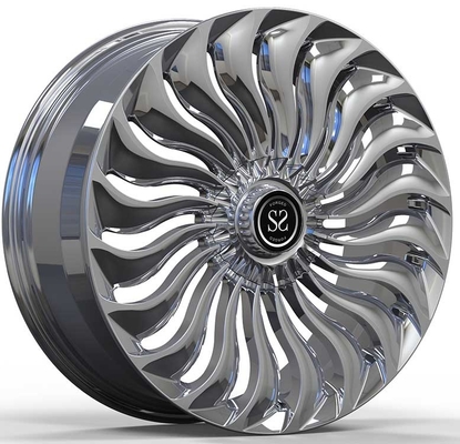 Cerchi Forgiati Cromati Custom 1PC per S500 W222 20x8.5J